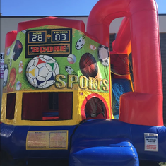 Hire Sports Themed Jumping Castle, in Condell Park, NSW