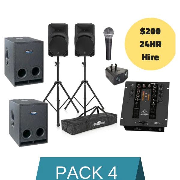 Hire Sound Hire Package 4, in Hampton Park, VIC