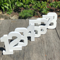Hire Table Numbers, in Seaforth, NSW