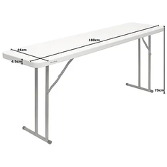 Hire 6ft Conference Trestle Table small width 45cm *, in Ingleburn, NSW