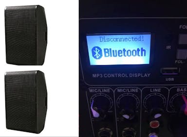 Hire Bluetooth DJ party speaker system