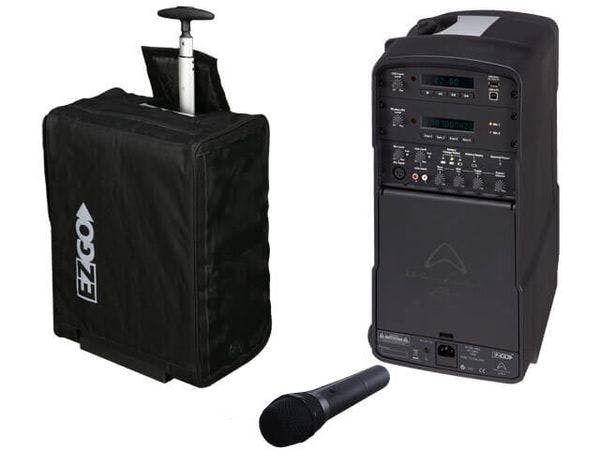 Hire PORTABLE WHARFEDALE PRO EZGO PA SYSTEM WITH ONE MIC, in Kingsgrove, NSW