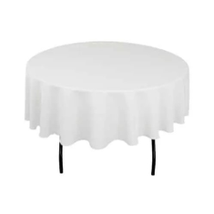 Hire White Round Table Cloths Hire, in Riverstone, NSW