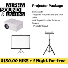Hire Projector Package, in Hampton Park, VIC