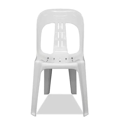 Hire White Barrel Stacking Chair
