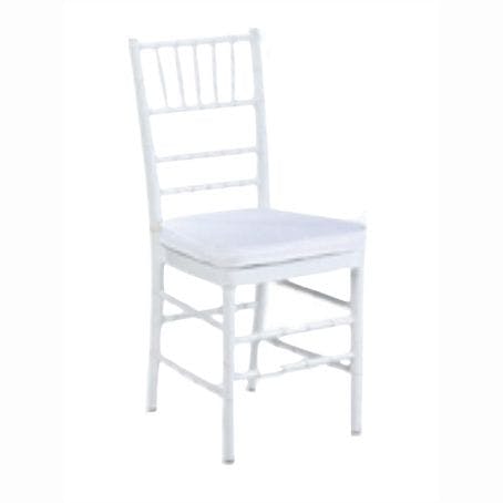 Hire TIFFANY CHAIR – WHITE, in Brookvale, NSW