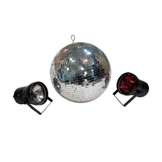 Hire MIRROR BALL AND SPOT LIGHTS