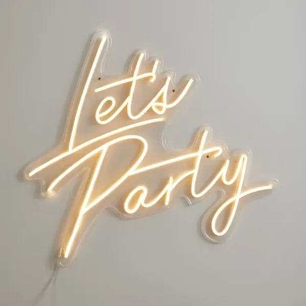 Hire Neon Sign Hire – Let’s Party, hire Party Lights, near Blacktown
