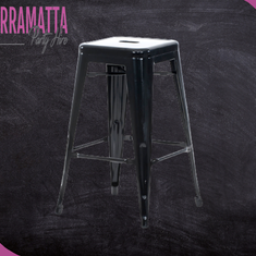 Hire Black Tolix Stools, in Chester Hill, NSW