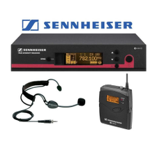 Hire Sennheiser G3 EW100 wireless headset microphone with rack receiver, in Artarmon, NSW