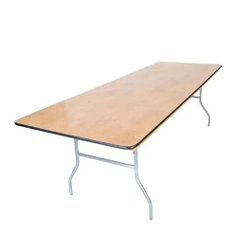 Hire Wooden Trestle Tables Hire (2.4m), in Riverstone, NSW