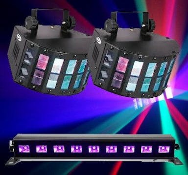 Hire Sound Activated LED Derbys