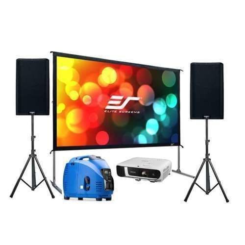 Hire Powered Outdoor Cinema Package, in Marrickville, NSW