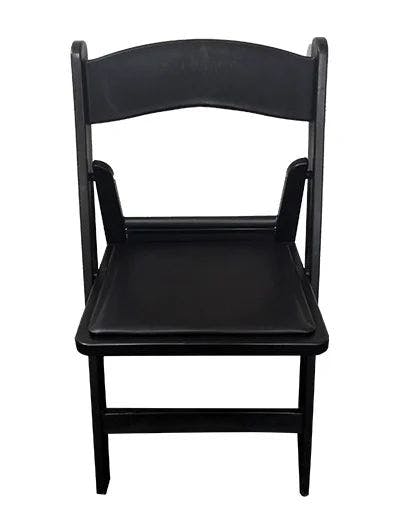 Hire Black Padded Folding Chair Hire, hire Chairs, near Wetherill Park