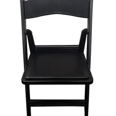 Hire Black Padded Folding Chair Hire, in Wetherill Park, NSW
