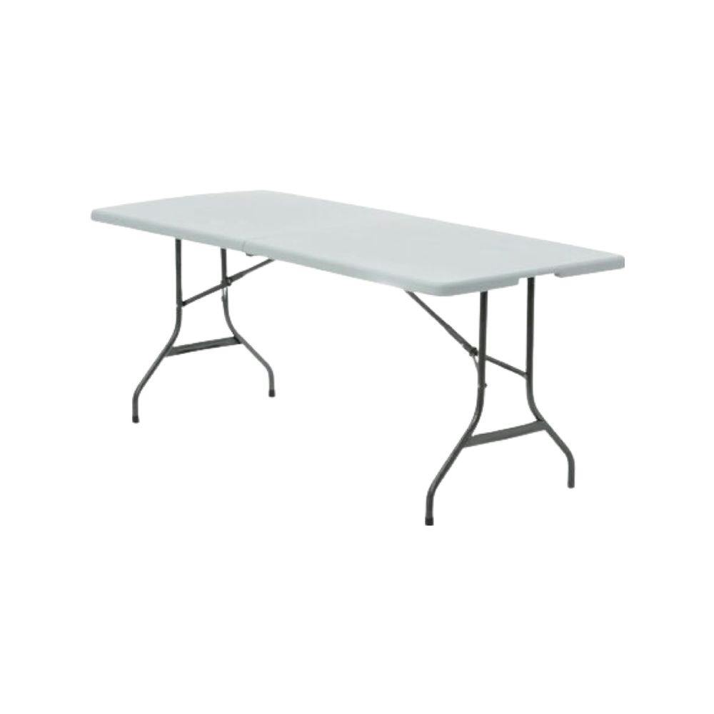 Hire WHITE FITTED TRESTLE TABLECLOTH, hire Tables, near Brookvale image 1