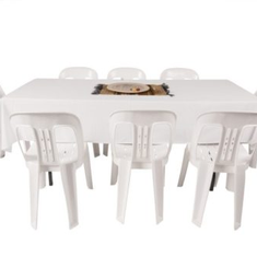 Hire DINING LENGTH TABLECLOTH, in Botany, NSW