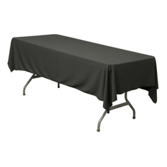 Hire Black Tablecloth for Large Trestle Table Hire, in Blacktown, NSW