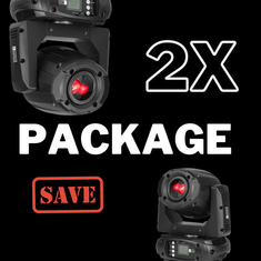 Hire 2 x Event and Party Lighting LM75 75W Moving Head Spot, in Marrickville, NSW