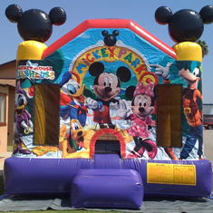 Hire Mickey Mouse Jumping Castle, in Condell Park, NSW