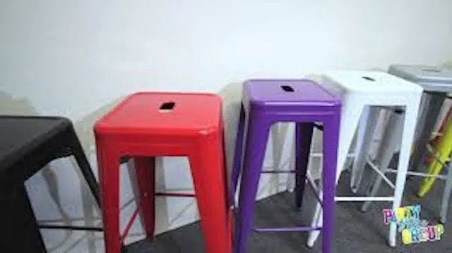 Hire Purple Tolix stool hire, hire Chairs, near Blacktown image 1
