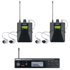 Hire Shure PSM300 Twin Wireless System w/ SE215-CL Earphones J10, in Cheltenham, VIC
