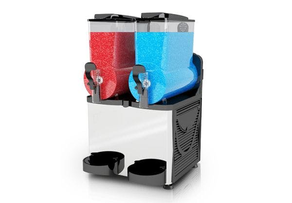 Hire Twin Bowl Slushie Machine- Package 1: 120 drinks, in Liverpool, NSW