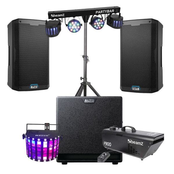 Hire DJ Party hire. Complete speakers, Subwoofer, Party Bar lights and fog machine., in Dee Why, NSW