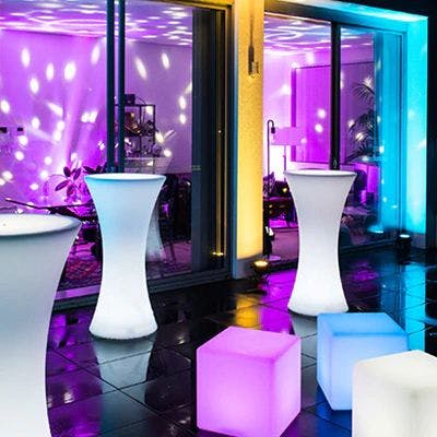Hire LED Cocktail Table, in Leichhardt, NSW