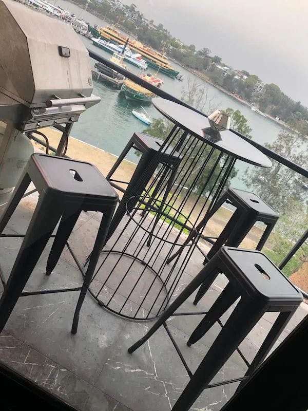 Hire Black Wire Cocktail Table Hire, hire Tables, near Blacktown image 2