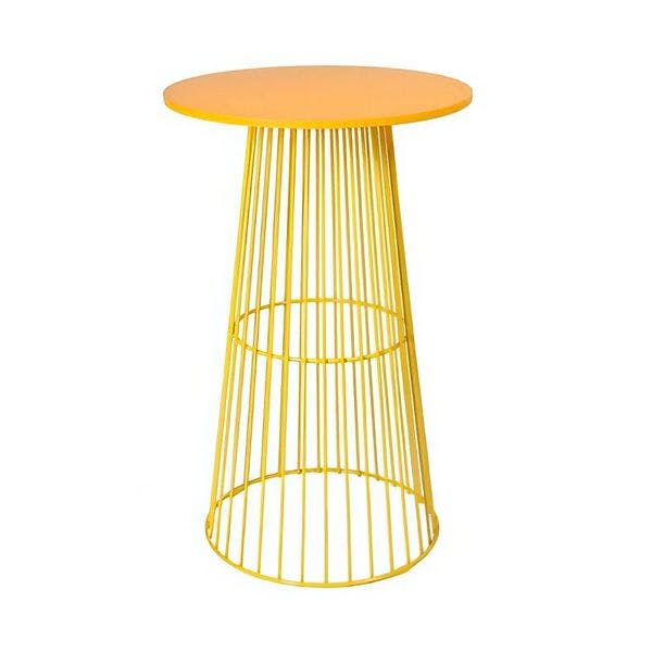 Hire Yellow Wire Cocktail Table Hire, in Auburn, NSW