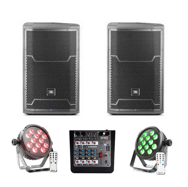 Hire PA System with Basic Lighting, in Annerley