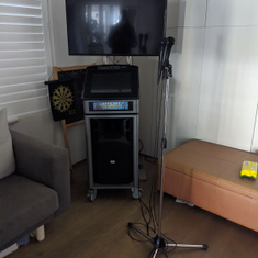 Hire Karaoke Machine with TV & Light Stand, in Kingsford, NSW