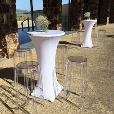Hire Clear Ghost Stool Hire