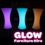 Hire Glow Cocktail Tables - Package 3, in Smithfield, NSW