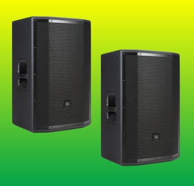 Hire JBL 15 Speakers PAIR