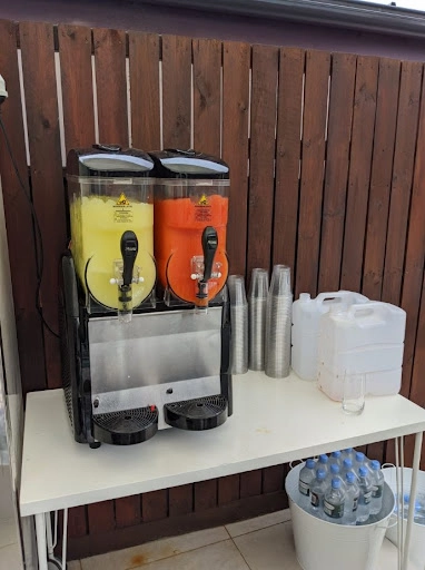 An example of slushie machines that you can rent on Gecko.
